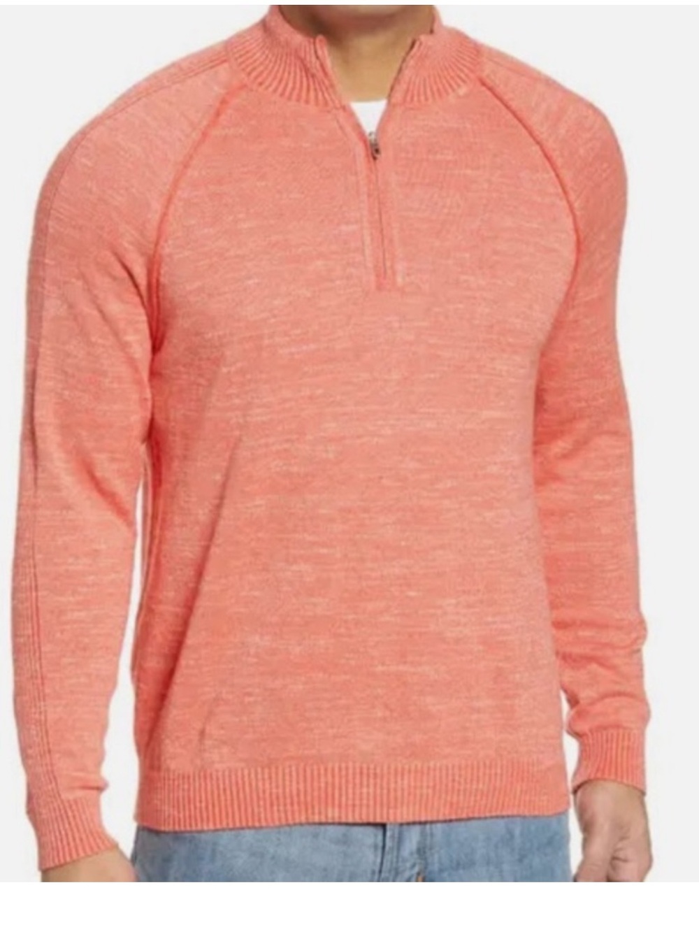 Mens Tommy Bahama quarter zip sweater